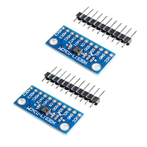 HiLetgo 2pcs LIS3DH Tri-Axis Acceleration Development Board 3-Axis Acceleration Sensor Replace ADXL345 Built-in Temperature Sensor HiLetgo 2pcs LIS3DH Tri-Axis Acceleration Development Board 3-Axis Acceleration Sensor Replace ADXL345 Built-in Temperature Sensor