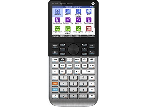 HP Prime Graphing Calculator - Calculadora (Black, 400 MHz ARM9, TFT, 32 MB, 256 MB, Seleccionable por el usuario, de forma predeterminada 5 minutos)