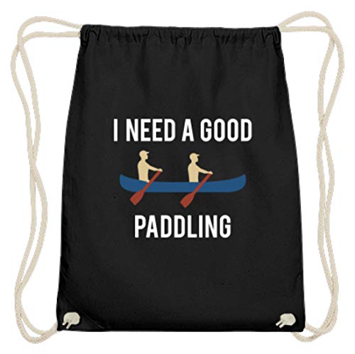 I Need A Good Paddling – El diseño para remos que no tienen nada en contra de un golpe, algodón Gymsac, color Negro, talla 37cm-46cm
