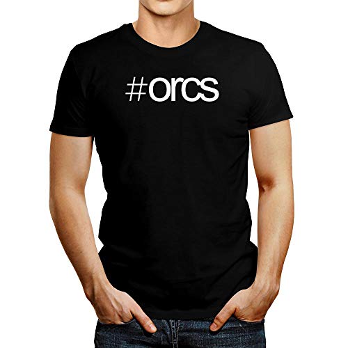 Idakoos Hashtag Orcs Bold Text Camiseta M