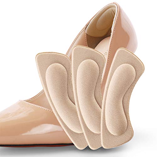 Inserciones de cojín de talón para zapatos, 10 almohadillas de talón para zapatos, inserciones autoadhesivas, antifricción, adecuadas para botas cortas, tacones altos, zapatos planos (10) Inserciones de cojín de talón para zapatos, 10 almohadillas de talón para zapatos, inserciones autoadhesivas, antifricción, adecuadas para botas cortas, tacones altos, zapatos planos (10)