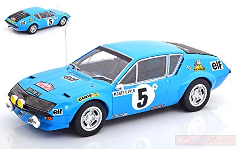 Ixo Model 18RMC036A Alpine Renault A 310 N.5 Mont Carlo 1975 THERIER-Vial 1:18 Compatible con