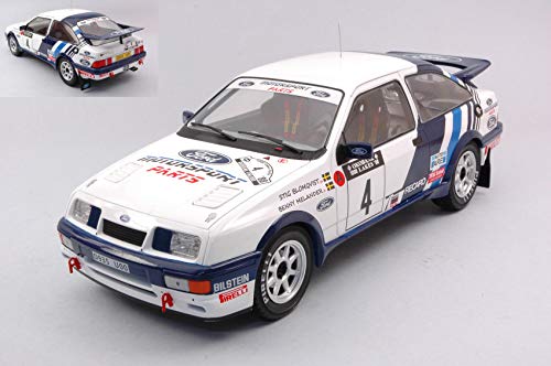 Ixo Model 18RMC045B Ford Sierra RS Cosworth N.4 Rally 1988 BLOMQVIST-Melan.1:18 Compatible con