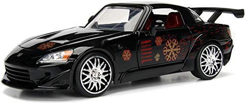 Jada Johnny' S 2001 Honda S2000 Black Fast & Furious Movie 1/24 Diecast Model Car by 99541