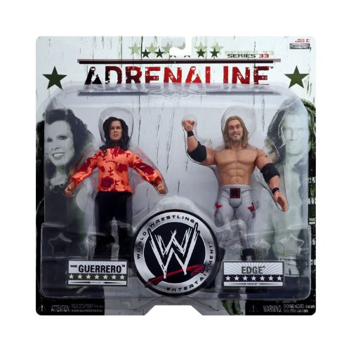 Jakks Pacific WWE Adrenaline Twin Pack Serie 33 - Vicky Guerrero y Borde [Juguete]
