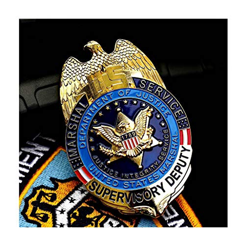 JXS Insignia Americana de Insignia, Insignia de Mariscal, Policía de Cobre, Colección de Medal