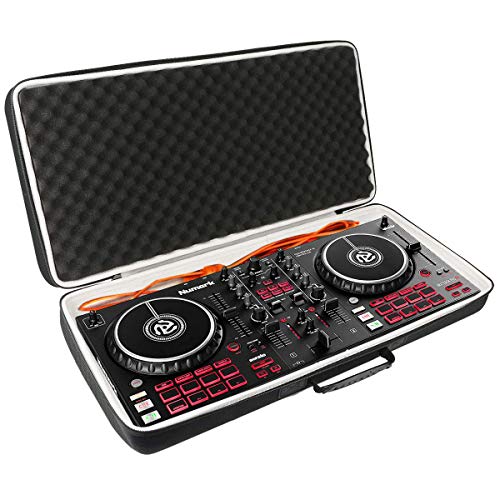 Khanka Duro Viaje Estuche Bolso Funda para Numark Mixtrack Pro 3 Controlador DJ de 2 Decks para Serato DJ(estuche solo)