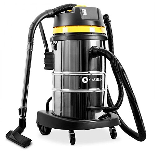 KLARSTEIN IVC-50 2020 Edition - Aspiradora Industrial para seco y húmedo, Doble Motor, Rendimiento 2000W, Filtro HEPA, Tanque 50L, Sin Bolsa, Protección IPX4, 8m de Alcance, Accesorios Varios KLARSTEIN IVC-50 2020 Edition - Aspiradora Industrial para seco y húmedo, Doble Motor, Rendimiento 2000W, Filtro HEPA, Tanque 50L, Sin Bolsa, Protección IPX4, 8m de Alcance, Accesorios Varios