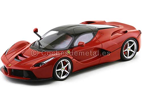 Kyosho– Maqueta Ferrari Laferrari-2013-escala 1/18, PHR1803R, Rojo
