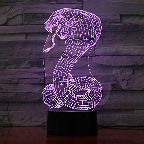 Lámpara de mesita de noche 3D luz de emergencia luz de noche led elemento de moda lámpara de mesita de noche lámpara de mesa de decoración del hogar de moda