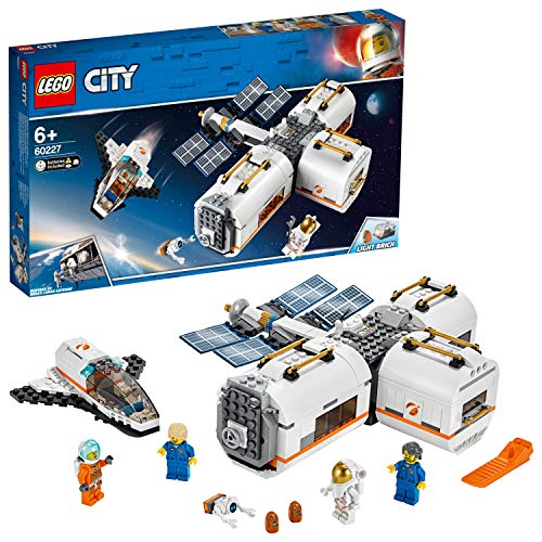LEGO - City Space Port Estación Espacial Lunar Nuevo juguete de construcción inspirado en la NASA con Nave y Astronautas (60227) LEGO - City Space Port Estación Espacial Lunar Nuevo juguete de construcción inspirado en la NASA con Nave y Astronautas (60227)