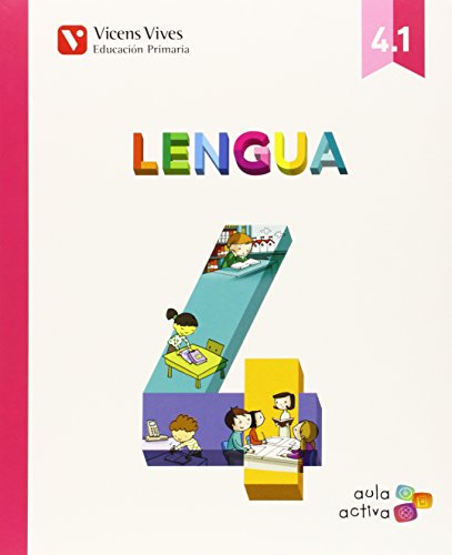 Lengua 4 (4.1-4.2-4.3) Aula Activa - 9788468228358: Lengua 4 Trimestralizado