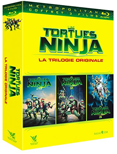 Les Tortues Ninja - La trilogie originale : Le Film + Le secret de la mutation + Les Tortues Ninja 3 : Nouvelle génération [Francia] [Blu-ray]