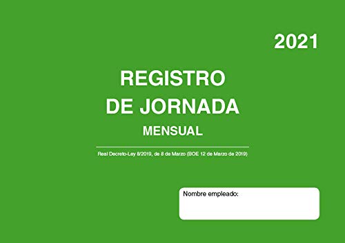 Libro Registro de Jornada