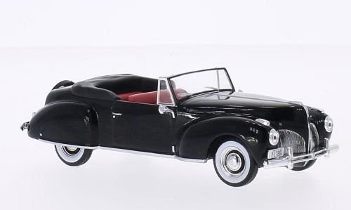 Lincoln Continental, negro, 1939, Modelo de Auto, modello completo, WhiteBox 1:43
