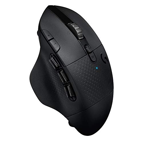 Logitech G604 Lightspeed Ratón Gaming Inalámbrico, Sensor Hero 16K, Batería 140h, Compatible con PC/Mac, Negro Logitech G604 Lightspeed Ratón Gaming Inalámbrico, Sensor Hero 16K, Batería 140h, Compatible con PC/Mac, Negro