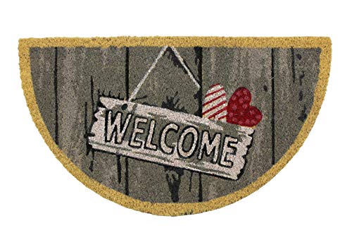 LucaHome - Felpudo Coco Natural 40x70 Antideslizante, Felpudo de Coco Cartel Welcome, Felpudo Absorbente Entrada casa, Ideal para Exterior o Interior LucaHome - Felpudo Coco Natural 40x70 Antideslizante, Felpudo de Coco Cartel Welcome, Felpudo Absorbente Entrada casa, Ideal para Exterior o Interior