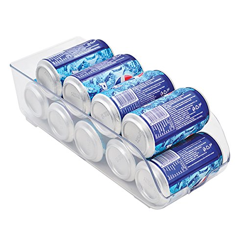 M Home Organizador de 9 Latas para Frigorífico, 35x14x10 cm M Home Organizador de 9 Latas para Frigorífico, 35x14x10 cm