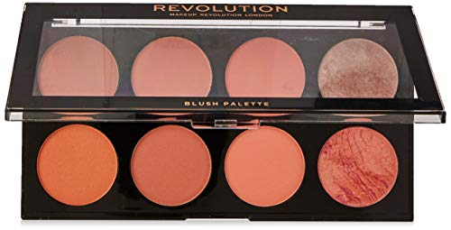 Makeup Revolution Ultra Blush Palette Hot Spice Paleta 8 różów do policzków 13g