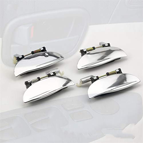 Manija Puerta del Coche Mango 4PCS A Car Set Exterior De La Puerta Fit For Hyundai Atos 01 / ATOS PRIME 01/01 VISTO Coche Fuera De La Manija De Puerta vagones Exterior manija