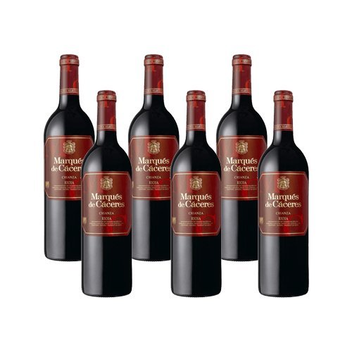 Marques de Caceres Crianza - Vino Tinto - 6 Botellas Marques de Caceres Crianza - Vino Tinto - 6 Botellas