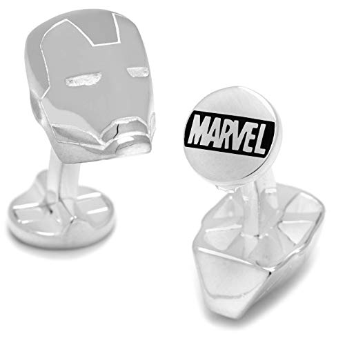 Marvel Avengers Iron Man Casco Súper Héroe Gemelos Color Plata + Caja de Regalo