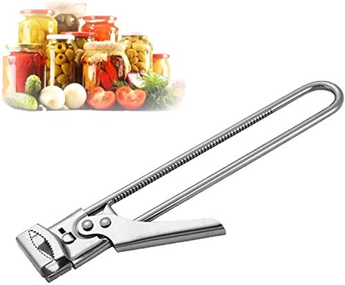 Master Opener Adjustable Jar & Bottle Opener,Multifunctional Manual Stainless Steel Can Opener Jar Lid Gripper,Stainless Steel Good Grip Jar Opener Manual Jar Bottle Opener, (1PCS)