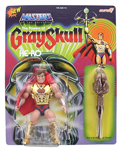 Masters of the Universe Super 7 Retro Action Figure He-Ro