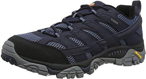 Merrell MOAB 2 GTX, Zapatillas de Senderismo Hombre, Azul (Navy), 44.5 EU Merrell MOAB 2 GTX, Zapatillas de Senderismo Hombre, Azul (Navy), 44.5 EU