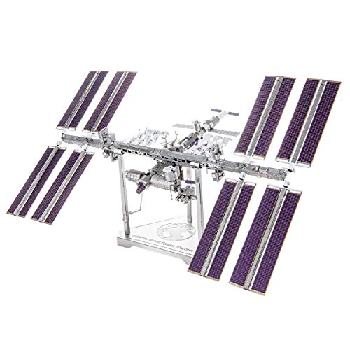 Metal Earth Fascinations Premium Series International Space Station 3D Kit de modelo de metal