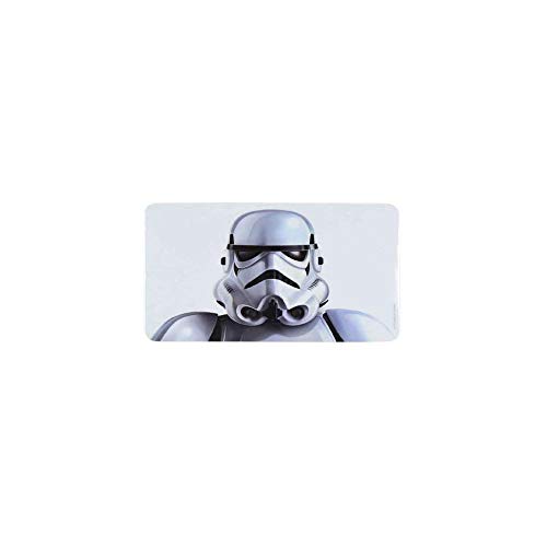 MMmedia Tablero de Desayuno Star Wars Stormtrooper 13,8x23,3cm plástico Blanco