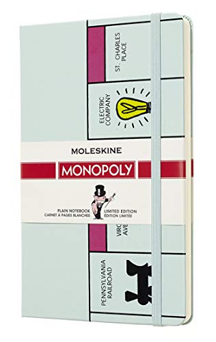 Moleskine LEMOQP062 - Libreta de edición limitada Monopoly, grande lisa tablero (EDITION LIMITEE) Moleskine LEMOQP062 - Libreta de edición limitada Monopoly, grande lisa tablero (EDITION LIMITEE)