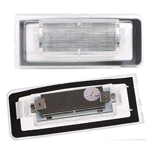 MuChangZi 2 Piezas 18LEDs 4014SMD 12V Luces de Matrícula de Coche para A/UDI TT 8N 1999-2006 Accesorios para Coche MuChangZi 2 Piezas 18LEDs 4014SMD 12V Luces de Matrícula de Coche para A/UDI TT 8N 1999-2006 Accesorios para Coche