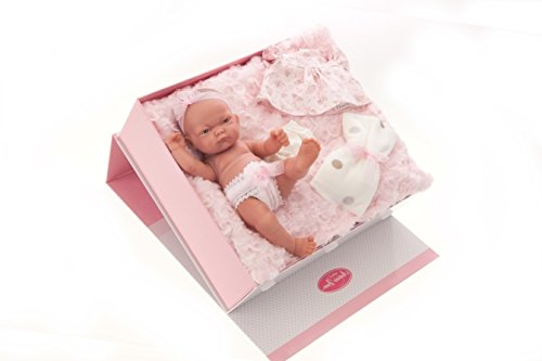 Muñecas Antonio Juan - Muñeca Pitus con maletita y Ropa, 26 cm Muñecas Antonio Juan - Muñeca Pitus con maletita y Ropa, 26 cm
