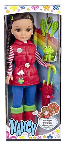 Nancy Set con muñeca y accesorios de lluvia (Famosa 700012728)
