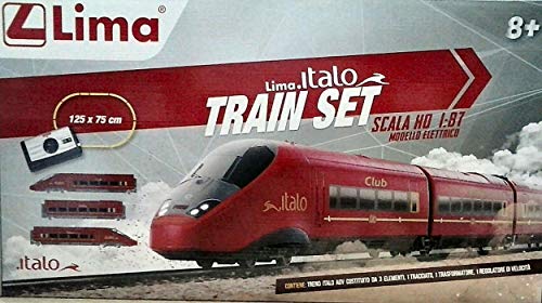 NEW Lima HL1061 TRENO Elettrico Lima Italo Scala H0 1:87 MODELLINO Die Cast Model Compatible con