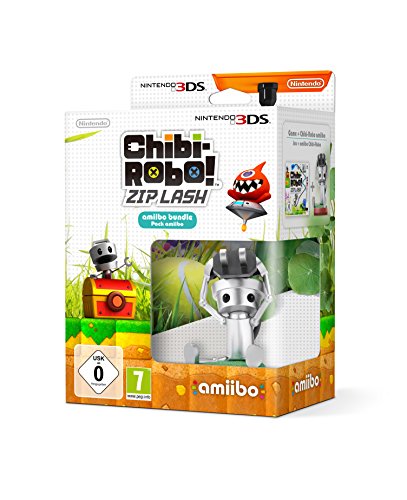 Nintendo Amiibo Chibi-Robo Pack + Chibi Robo! Zip Lash - Juego (Nintendo 3DS, Soporte físico, Plataforma, Nintendo, 06/11/2015, PG (Guía parental))