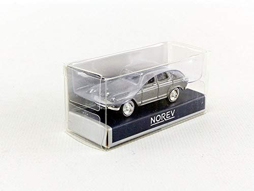 Norev- Simca Aronde Montlhéry Spéciale 1962 (x4) -Grey Metallic Coche en Miniatura de colección, Color Gris metálico (576085)