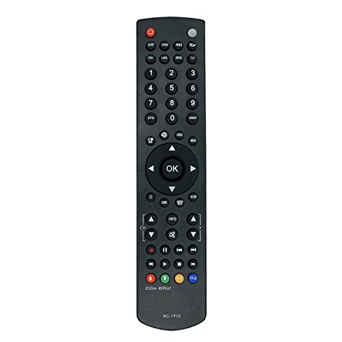 Nuevo Toshiba Reemplazar Mando a Distancia RC1910 Remote Control del para Toshiba LCD LED Plasma TV, No es Necesario Configurar un Control Remoto Universal Nuevo Toshiba Reemplazar Mando a Distancia RC1910 Remote Control del para Toshiba LCD LED Plasma TV, No es Necesario Configurar un Control Remoto Universal