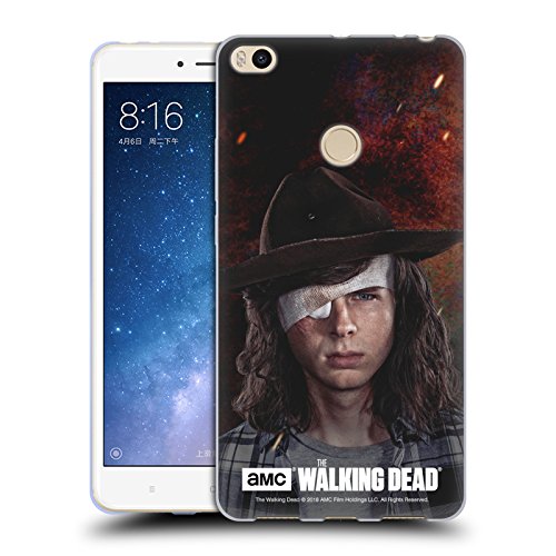 Oficial AMC The Walking Dead Karl Temporada 8 Retratos Carcasa de Gel de Silicona Compatible con Xiaomi Mi MAX 2