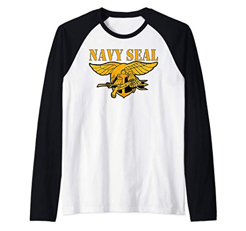 Original U.S. Navy Seal Naval Seals team proud gift Camiseta Manga Raglan