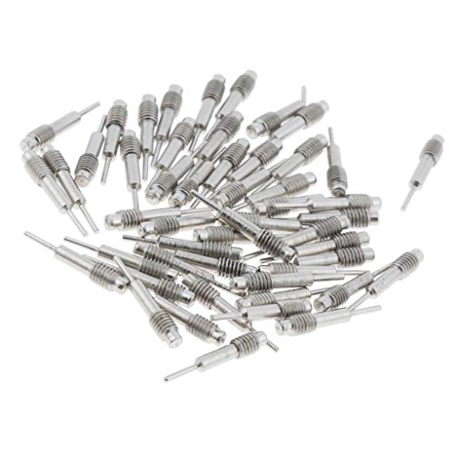 P Prettyia 50pcs Puntos de Repuesto de Acero Al Carbono Juego de Herramientas para Remover La Barra de Resorte P Prettyia 50pcs Puntos de Repuesto de Acero Al Carbono Juego de Herramientas para Remover La Barra de Resorte
