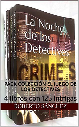 Pack Colección El Juego de los Detectives: 4 libros con 125 intrigas