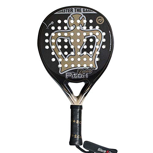 Pala de Pádel Piton Limited | Black Crown | Nivel: Avanzado, Competición, Profesional | Potencia 95%, Control 100% Pala de Pádel Piton Limited | Black Crown | Nivel: Avanzado, Competición, Profesional | Potencia 95%, Control 100%