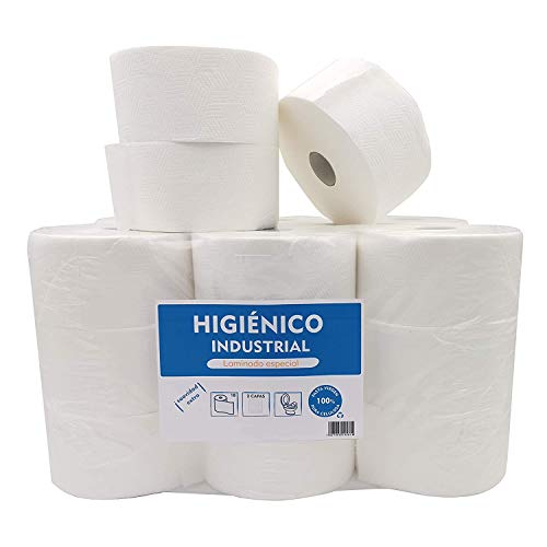Papel Higienico Industrial Pasta Laminado (Pack 18 unidades)