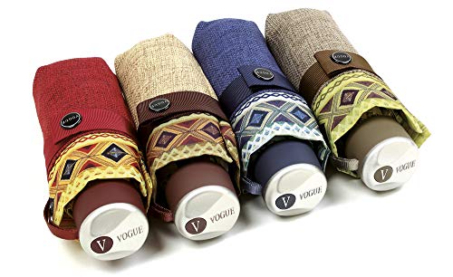 Paraguas micromini, Ligero y pequeño, Ideal para Llevar en el Bolso, en la Maleta,…. Acabado Teflón y Antiviento (Ethnic Tono Azul) Paraguas micromini, Ligero y pequeño, Ideal para Llevar en el Bolso, en la Maleta,…. Acabado Teflón y Antiviento (Ethnic Tono Azul)