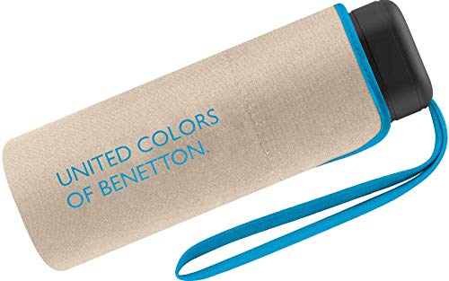 Paraguas Ultra Mini Mujer Manual United Colors of Benetton, Ocho Varillas, 88 cm de diámetro. (Beige) Paraguas Ultra Mini Mujer Manual United Colors of Benetton, Ocho Varillas, 88 cm de diámetro. (Beige)