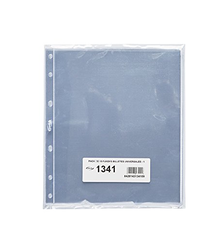 Pardo 134100 - Pack 10 fundas billetes universales, 1 departamento Pardo 134100 - Pack 10 fundas billetes universales, 1 departamento