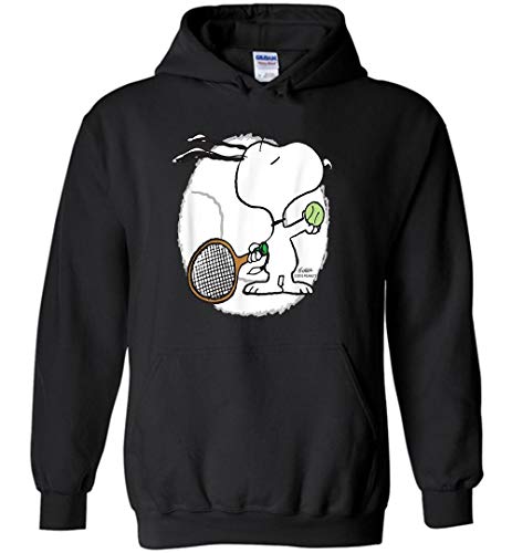 Peanuts SNO.opy Tennis Hoodie Front Print Hoodie For Men and Woman