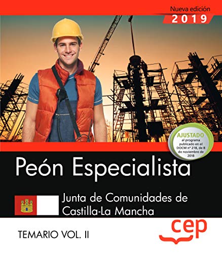Peón Especialista. Junta de Comunidades de Castilla La Mancha. Temario Vol. II: 2